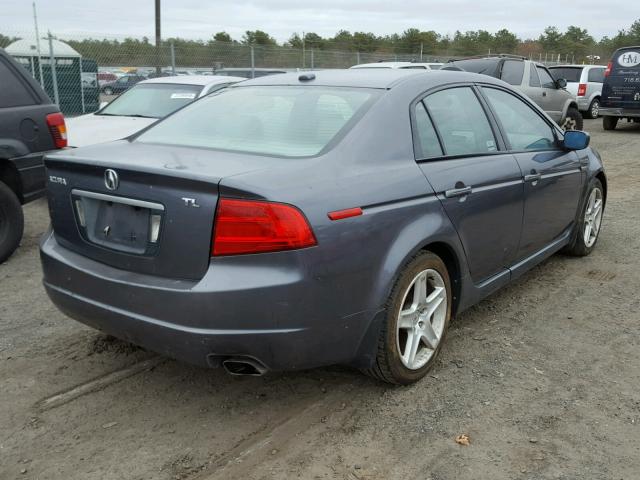 19UUA66264A001374 - 2004 ACURA TL GRAY photo 4