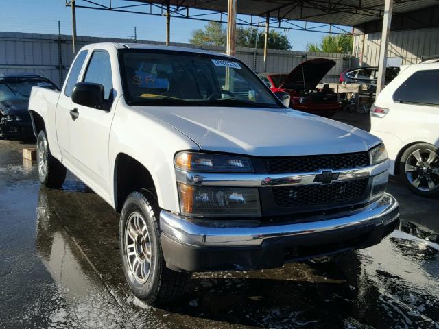 1GCCS196658162728 - 2005 CHEVROLET COLORADO WHITE photo 1