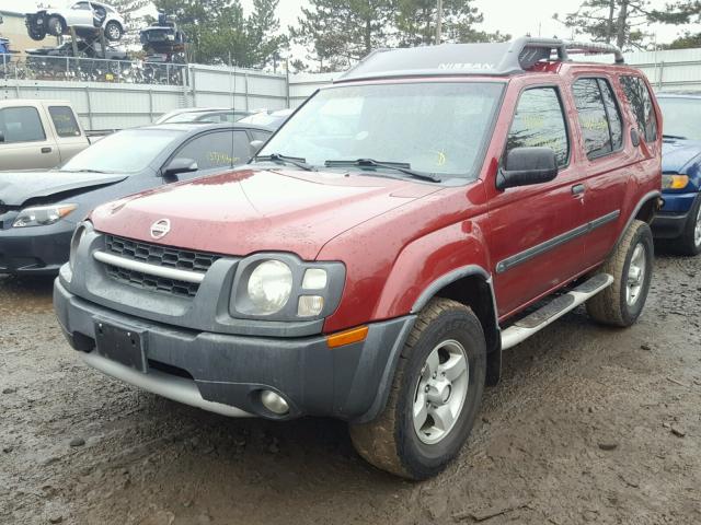 5N1ED28Y94C663700 - 2004 NISSAN XTERRA XE RED photo 2