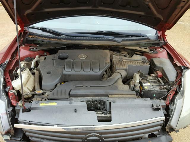 1N4AL21E89N490078 - 2009 NISSAN ALTIMA 2.5 RED photo 7