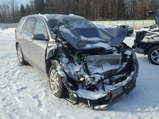 3GNAXJEV0JL112495 - 2018 CHEVROLET EQUINOX LT GRAY photo 1