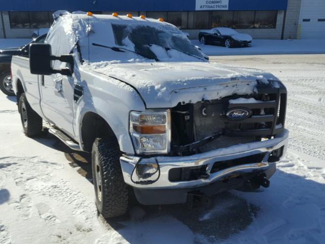 1FTWF31559EA09250 - 2009 FORD F350 SUPER WHITE photo 1