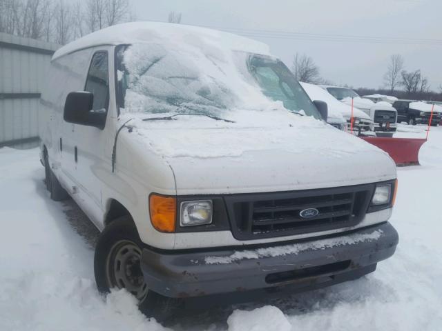 1FTRE14W26DA60456 - 2006 FORD ECONOLINE WHITE photo 1