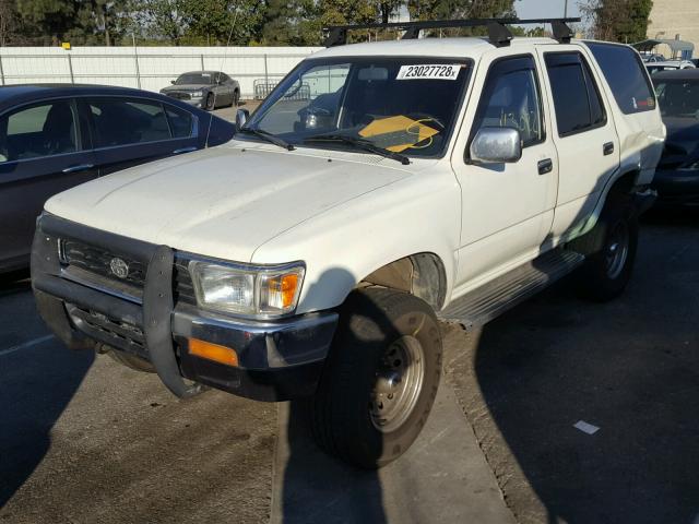 JT3VN29V8P0013854 - 1993 TOYOTA 4RUNNER VN WHITE photo 2