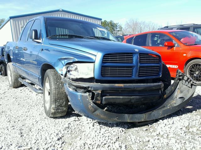 1D7HA18D23S371270 - 2003 DODGE RAM 1500 S BLUE photo 1