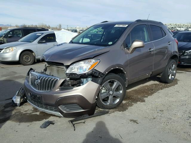 KL4CJESB7DB096171 - 2013 BUICK ENCORE GOLD photo 2