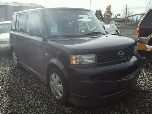 JTLKT324564064834 - 2006 TOYOTA SCION XB BLACK photo 1