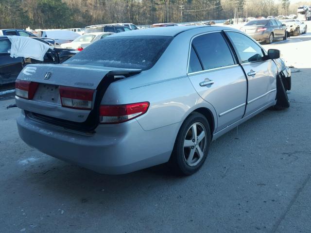 1HGCM56784A055798 - 2004 HONDA ACCORD EX SILVER photo 4