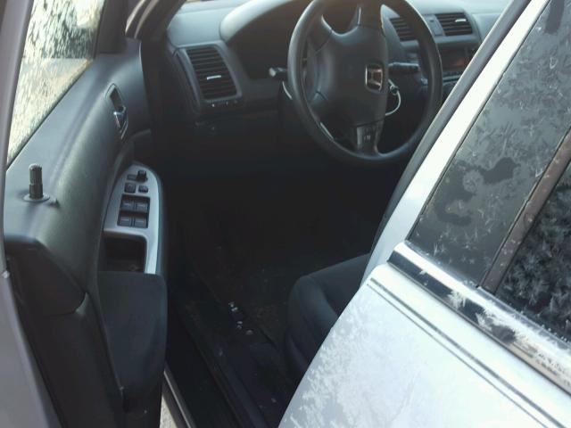 1HGCM56784A055798 - 2004 HONDA ACCORD EX SILVER photo 9