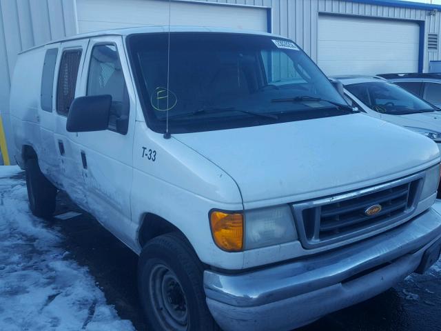 1FTSE34L34HA25241 - 2004 FORD ECONOLINE WHITE photo 1