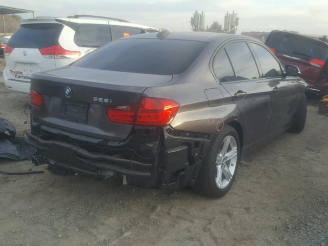 WBA3C1C55FP851418 - 2015 BMW 328 I SULE GRAY photo 4