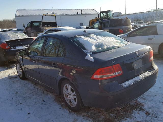 YS3FD49Y961115545 - 2006 SAAB 9-3 BASE BLUE photo 3