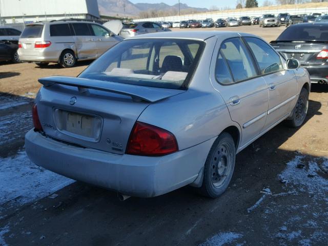 3N1CB51D86L608675 - 2006 NISSAN SENTRA 1.8 SILVER photo 4