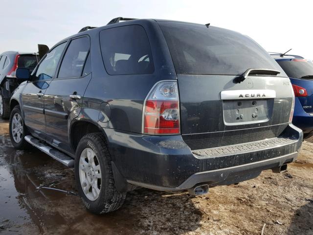 2HNYD18625H516069 - 2005 ACURA MDX TOURIN GRAY photo 3