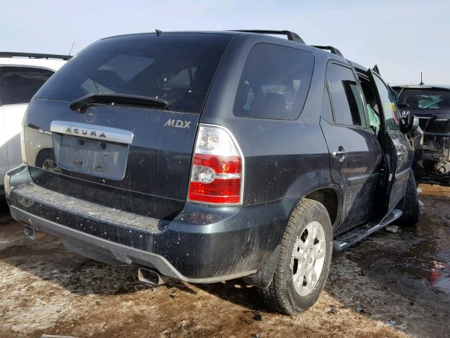 2HNYD18625H516069 - 2005 ACURA MDX TOURIN GRAY photo 4