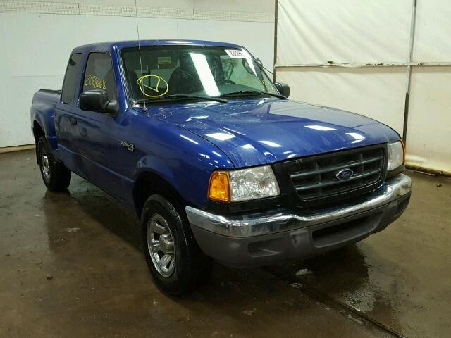 1FTYR44U33PB78865 - 2003 FORD RANGER SUP BLUE photo 1