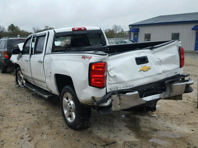 1GC1KWE85GF273572 - 2016 CHEVROLET SILVERADO WHITE photo 3