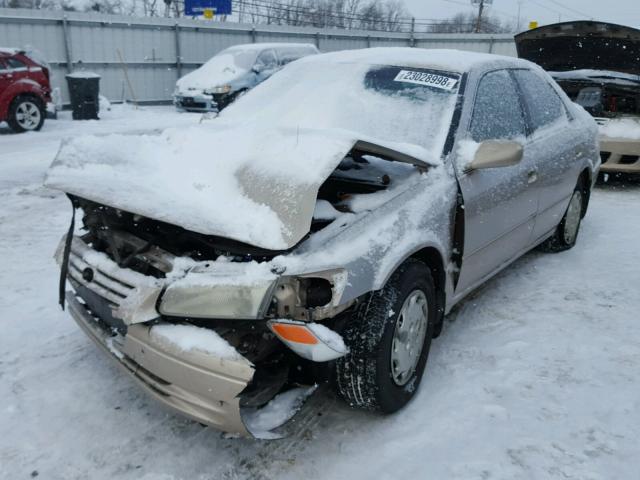 4T1BG22K0VU163211 - 1997 TOYOTA CAMRY CE BEIGE photo 2