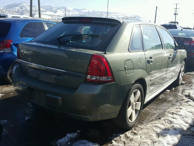 1G1ZT63836F120733 - 2006 CHEVROLET MALIBU MAX 绿色 照片 4