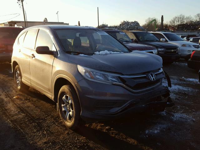 2HKRM4H37GH626627 - 2016 HONDA CR-V LX GRAY photo 1