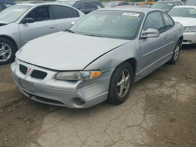 1G2WP12KXXF266048 - 1999 PONTIAC GRAND PRIX SILVER photo 2