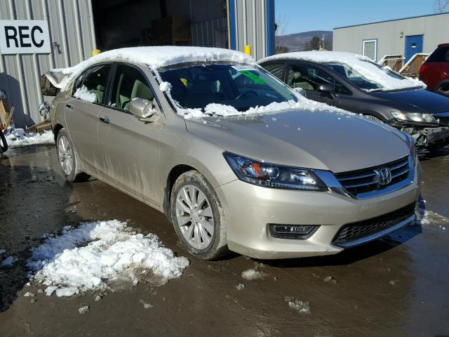 1HGCR2F88DA169535 - 2013 HONDA ACCORD EXL GOLD photo 1