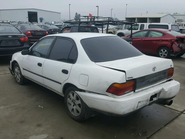 1NXAE09B1SZ251384 - 1995 TOYOTA COROLLA LE WHITE photo 3