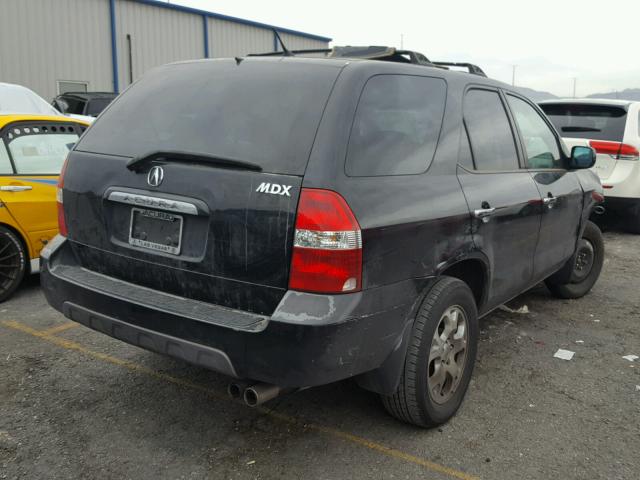 2HNYD18872H536685 - 2002 ACURA MDX TOURIN BLACK photo 4