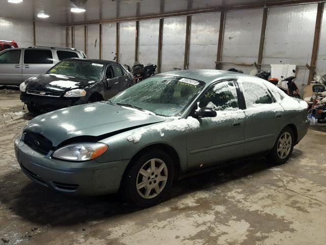 1FAFP53U47A103367 - 2007 FORD TAURUS SE GREEN photo 9