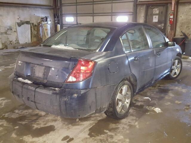 1G8AL55F47Z140526 - 2007 SATURN ION LEVEL BLUE photo 4