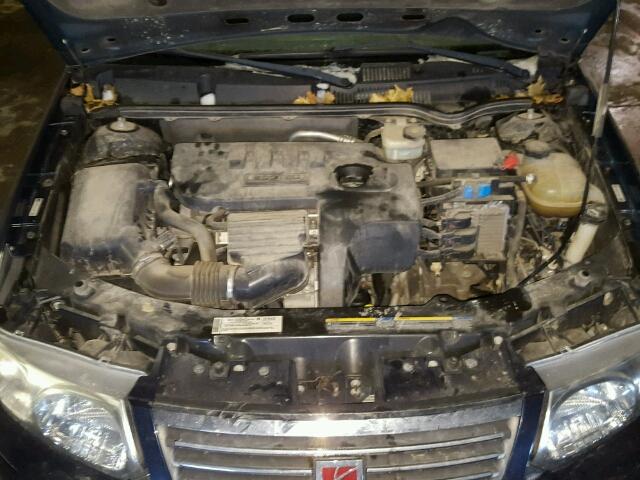 1G8AL55F47Z140526 - 2007 SATURN ION LEVEL BLUE photo 7