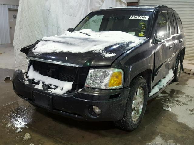 1GKDT13S732357006 - 2003 GMC ENVOY BLACK photo 2