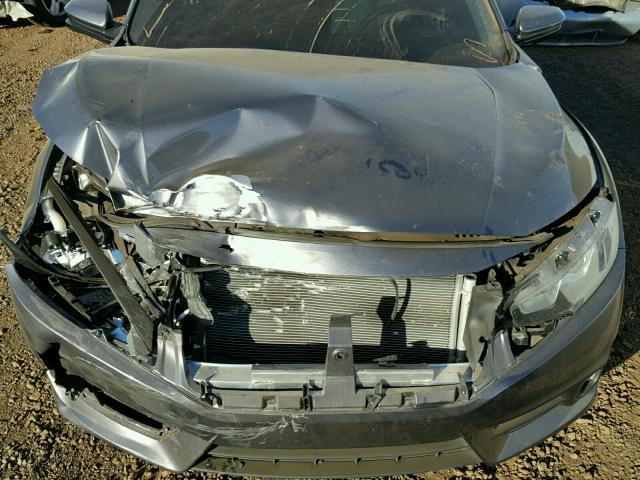 19XFC1F36GE031893 - 2016 HONDA CIVIC EX ნაცრისფერი ფოტო 7