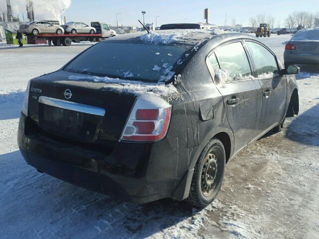 3N1AB6APXAL667646 - 2010 NISSAN SENTRA 2.0 BLACK photo 4