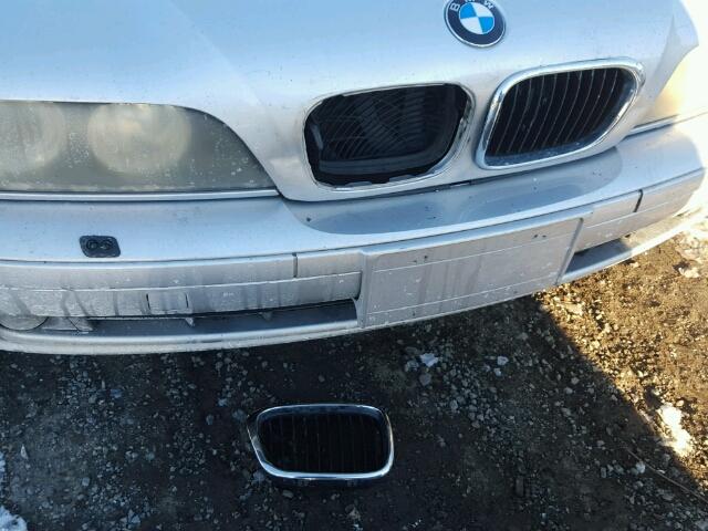 WBADT63481CF05990 - 2001 BMW 530 I AUTO SILVER photo 9