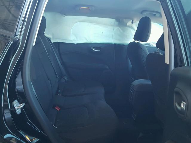 3C4NJCAB1JT102464 - 2018 JEEP COMPASS SP BLACK photo 6