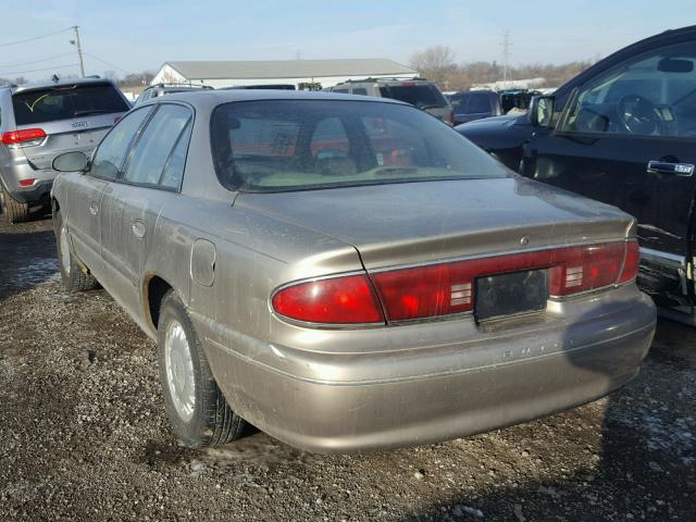 2G4WY52MXW1426304 - 1998 BUICK CENTURY LI TAN photo 3