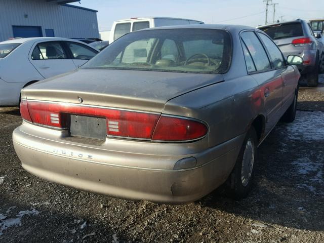 2G4WY52MXW1426304 - 1998 BUICK CENTURY LI TAN photo 4