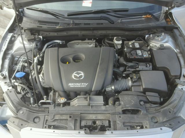 3MZBM1X72GM255128 - 2016 MAZDA 3 GRAND TO SILVER photo 7