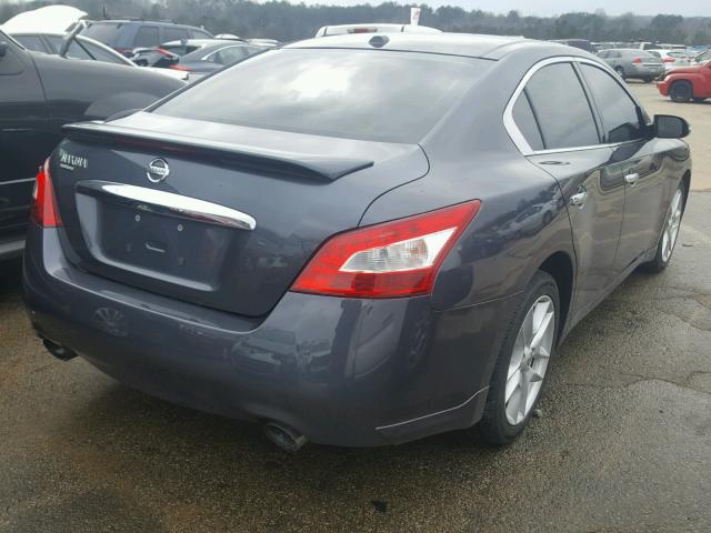 1N4AA51E89C845818 - 2009 NISSAN MAXIMA S GRAY photo 4