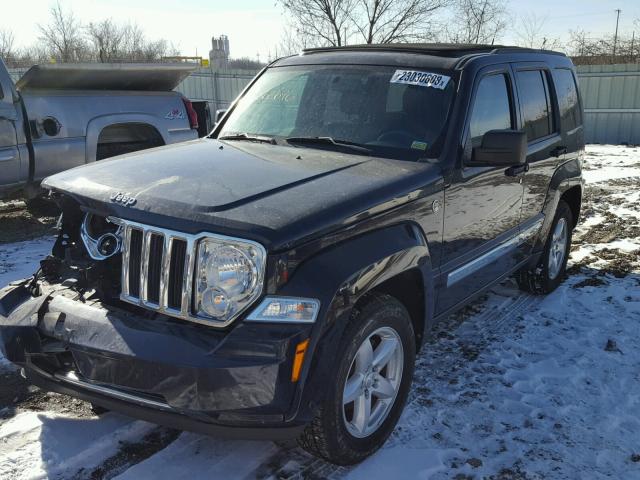 1J4PN5GK1BW562696 - 2011 JEEP LIBERTY LI BLUE photo 2