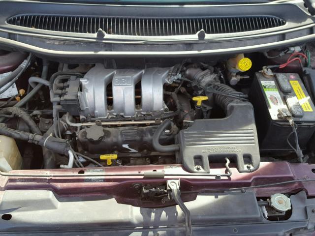 2B4GP44G2XR172777 - 1999 DODGE GRAND CARA BURGUNDY photo 7