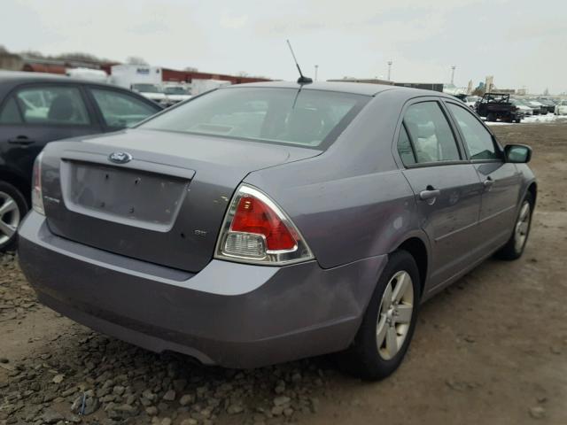 3FAHP07Z67R178403 - 2007 FORD FUSION SE GRAY photo 4