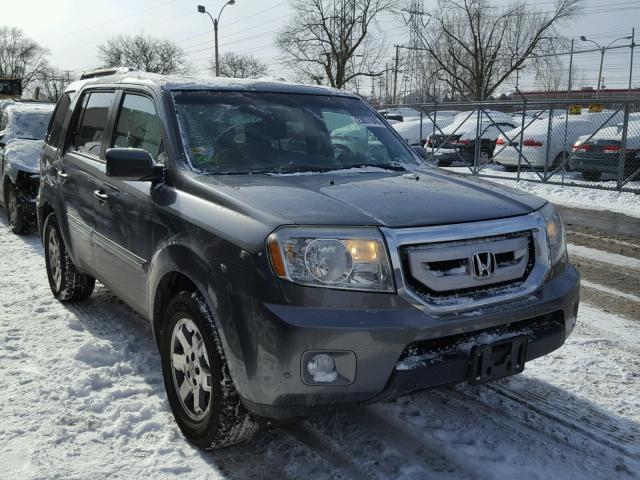 5FNYF4H99BB005603 - 2011 HONDA PILOT TOUR GRAY photo 1