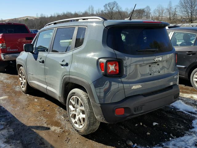 ZACCJABB0HPG06726 - 2017 JEEP RENEGADE L BLUE photo 3