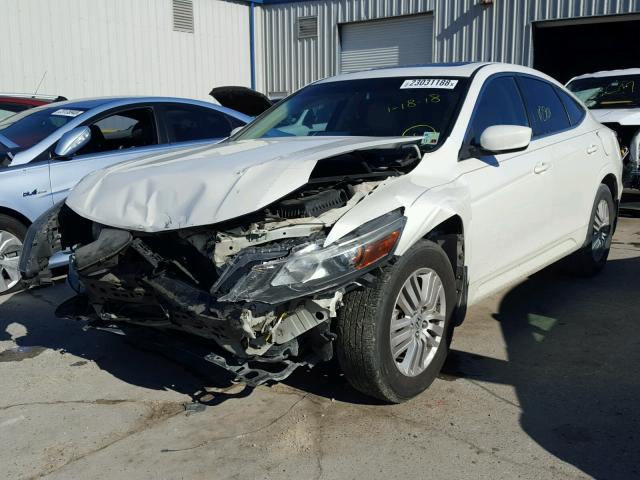 5J6TF3H54CL004045 - 2012 HONDA CROSSTOUR WHITE photo 2