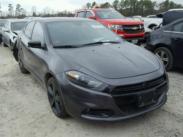 1C3CDFBB0GD516448 - 2016 DODGE DART SXT CHARCOAL photo 1