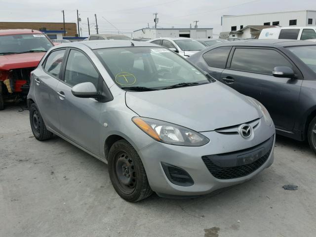 JM1DE1KY3C0142052 - 2012 MAZDA MAZDA2 GRAY photo 1