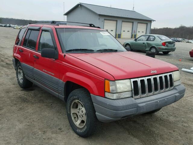 1J4GZ58S7VC769828 - 1997 JEEP GRAND CHER RED photo 1