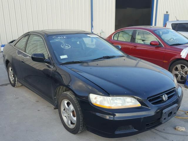 1HGCG32541A008778 - 2001 HONDA ACCORD EX BLACK photo 1